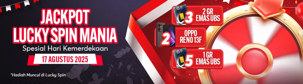 JACKPOT LUCKY SPIN MANIA: Spesial Hari Kemerdekaan